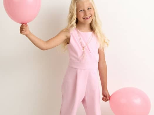 Pink jumpsuit